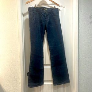 Express Jean Barely Boot, dark blue size 10 L